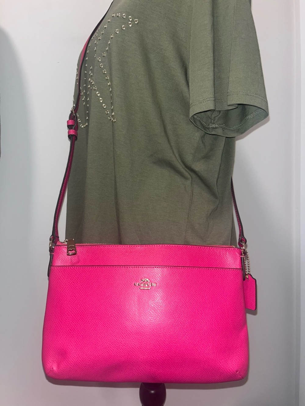 Coach Hot Pink Crossbody